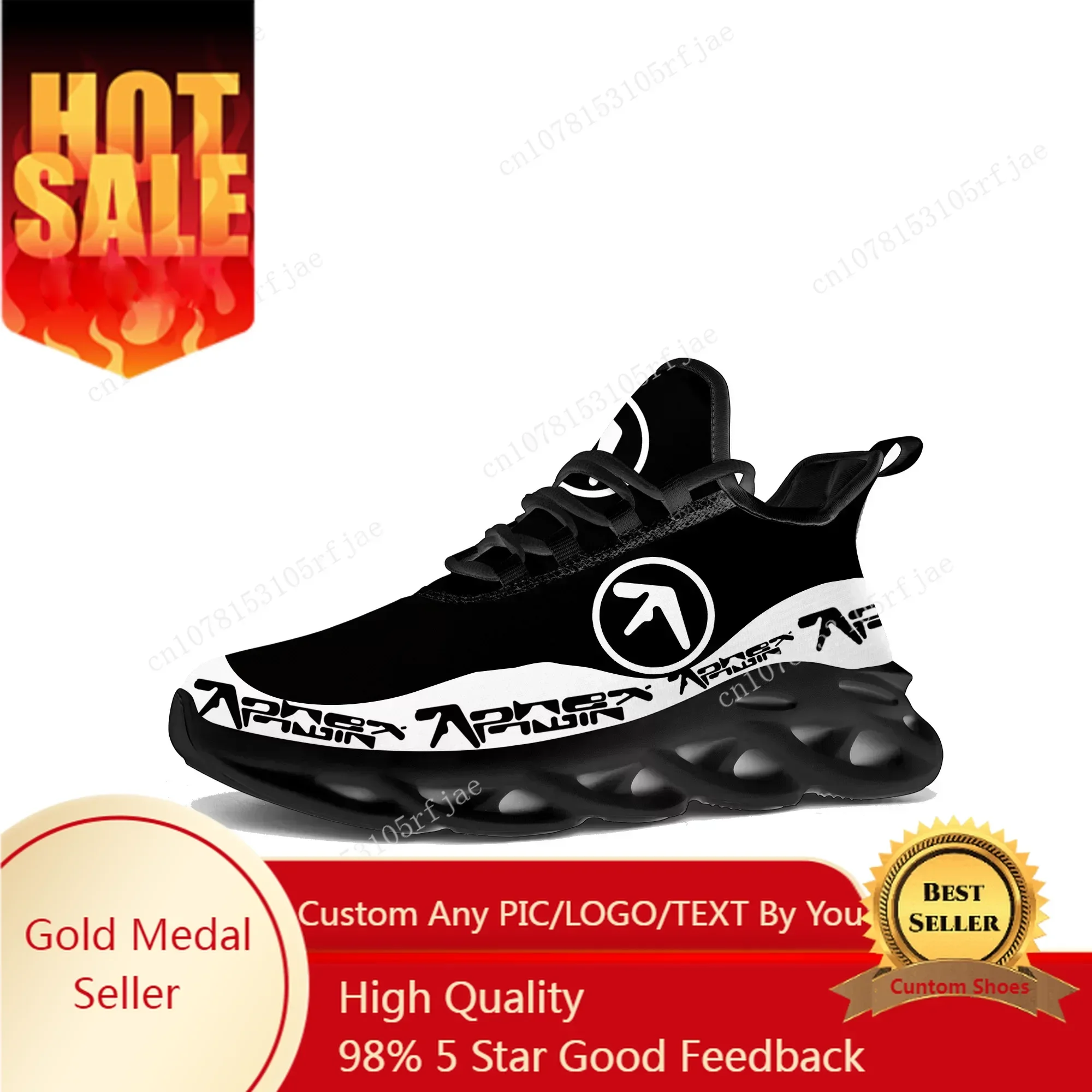 Mesh Sneaker Women - Aphex Twin Flats Sneakers pour hommes