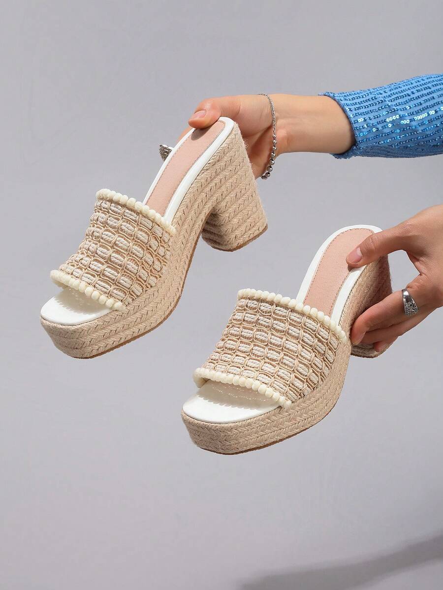 Sandales compensées à platefor - Cork Wedge Sandal avis et prix
