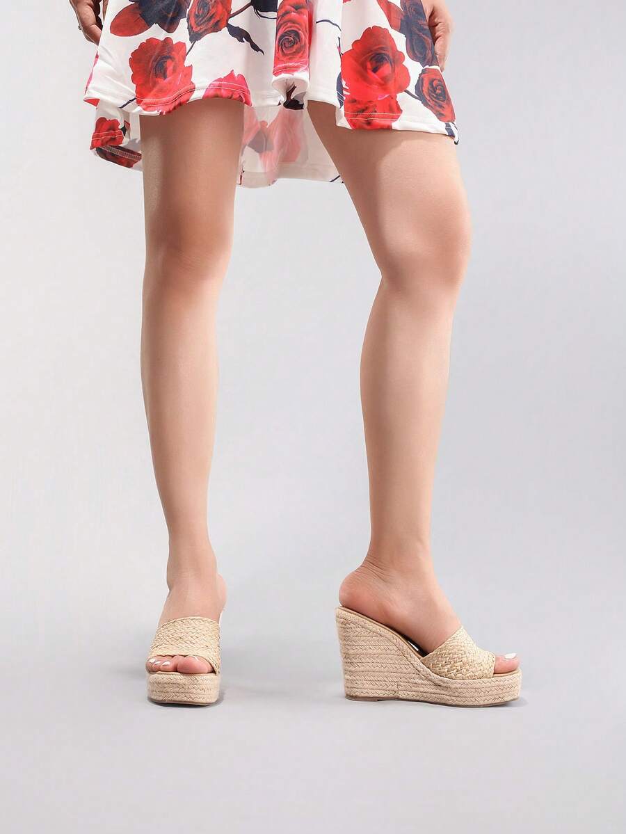 Sandales compensées à platefor - Cork Wedge Sandal avis et prix