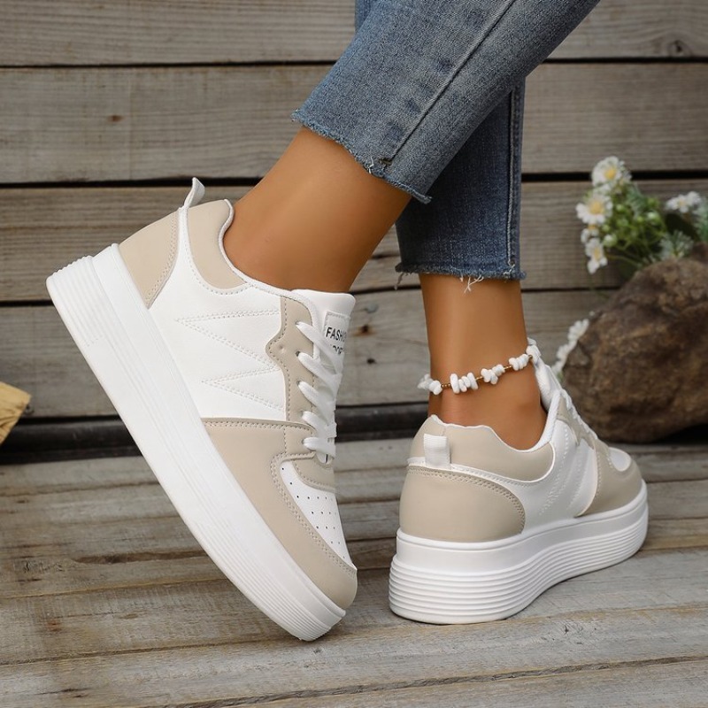Baskets compensées pour femmes - Platform Sneakers Chunky avis et prix