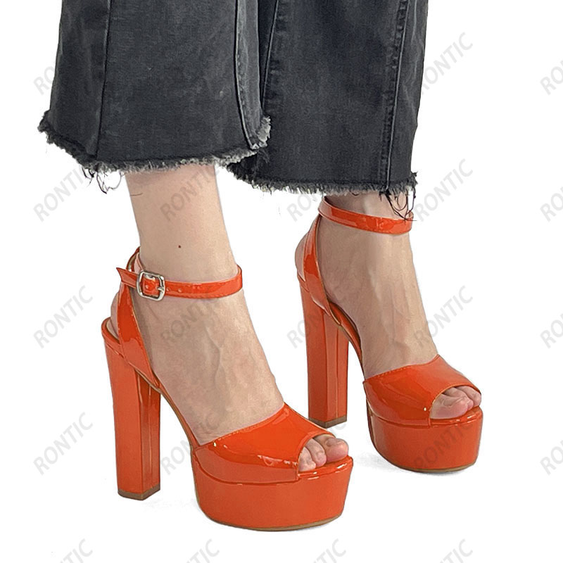Rontic – sandales d'été à plat - Peep Toe Heels avis et prix