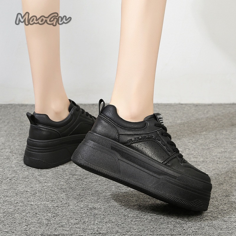 Baskets blanches à plateforme  - Platform Sneakers Chunky avis et prix