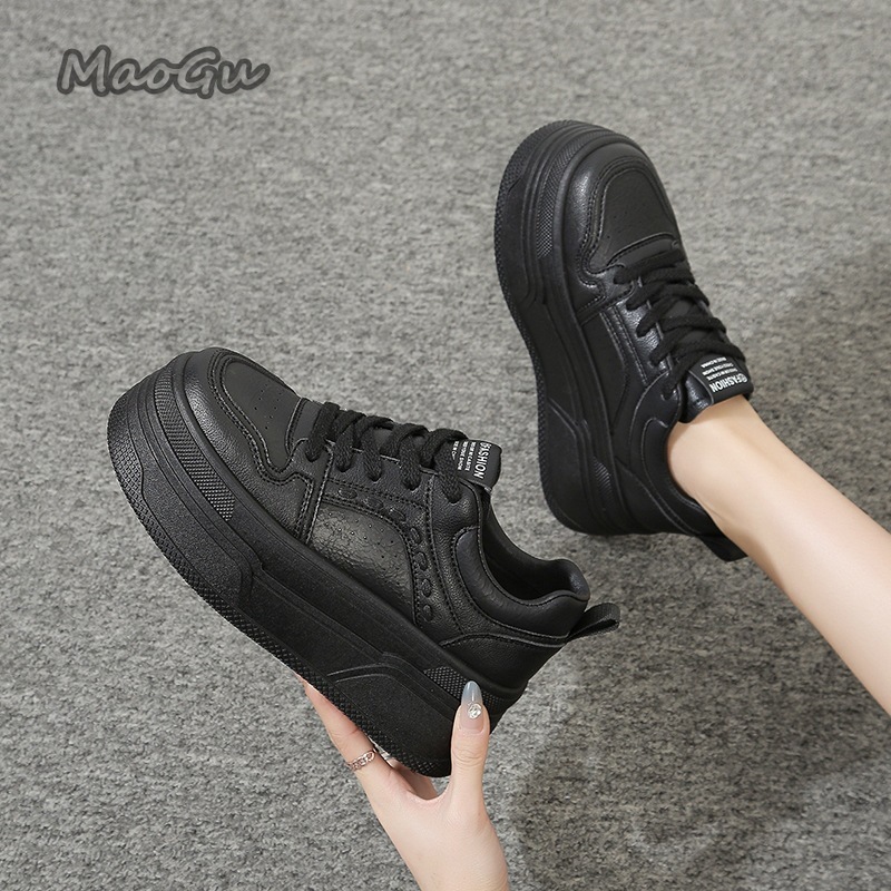Baskets blanches à plateforme  - Platform Sneakers Chunky avis et prix
