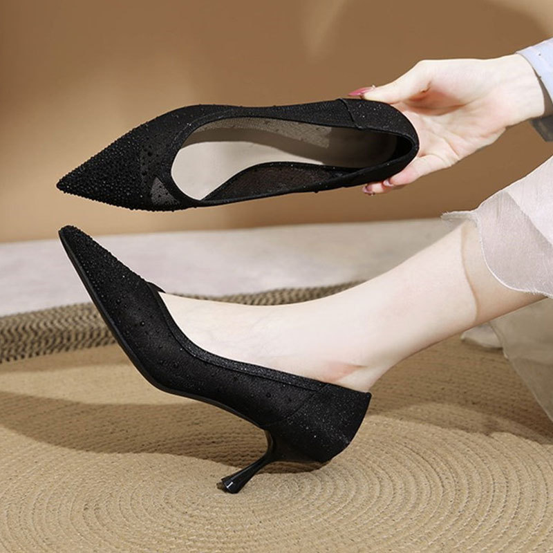 Sandales à talons hauts à enfi - Platform Mule Heel avis et prix