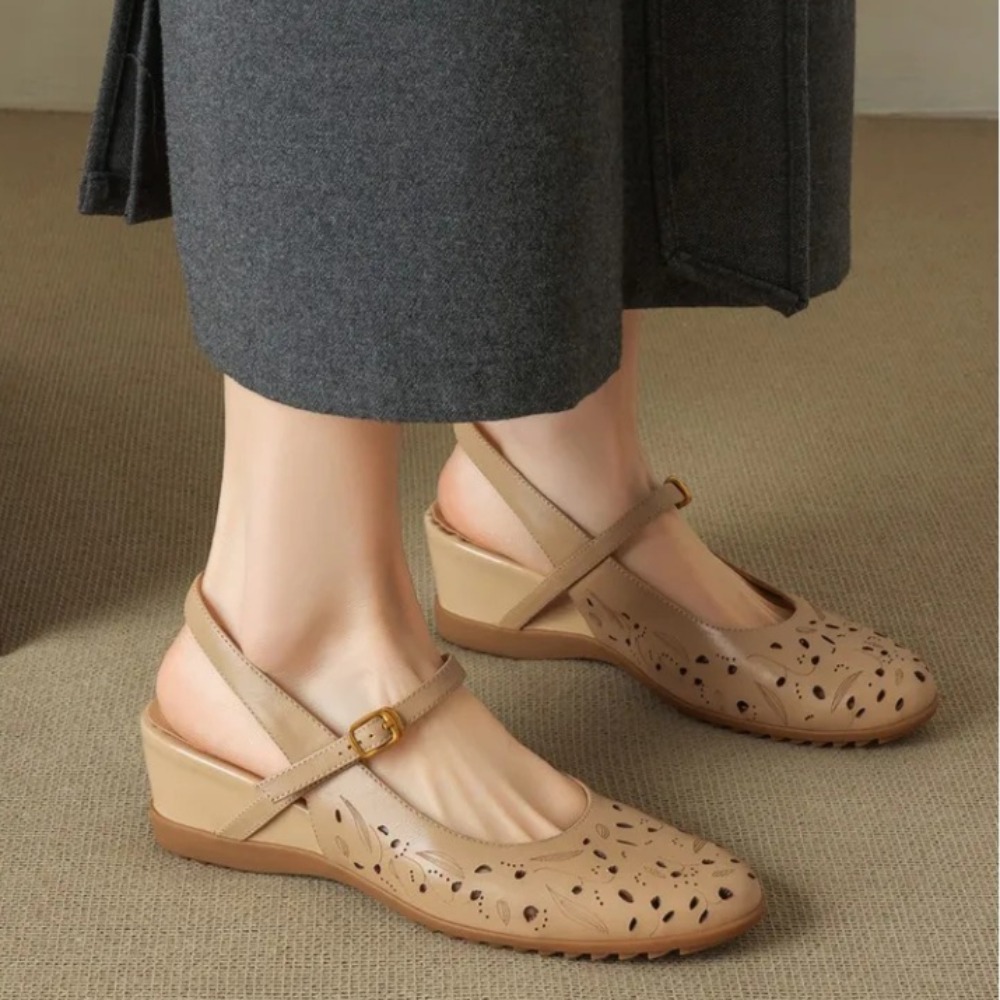 Nouvelles sandales décontracté - Cork Wedge Sandal avis et prix