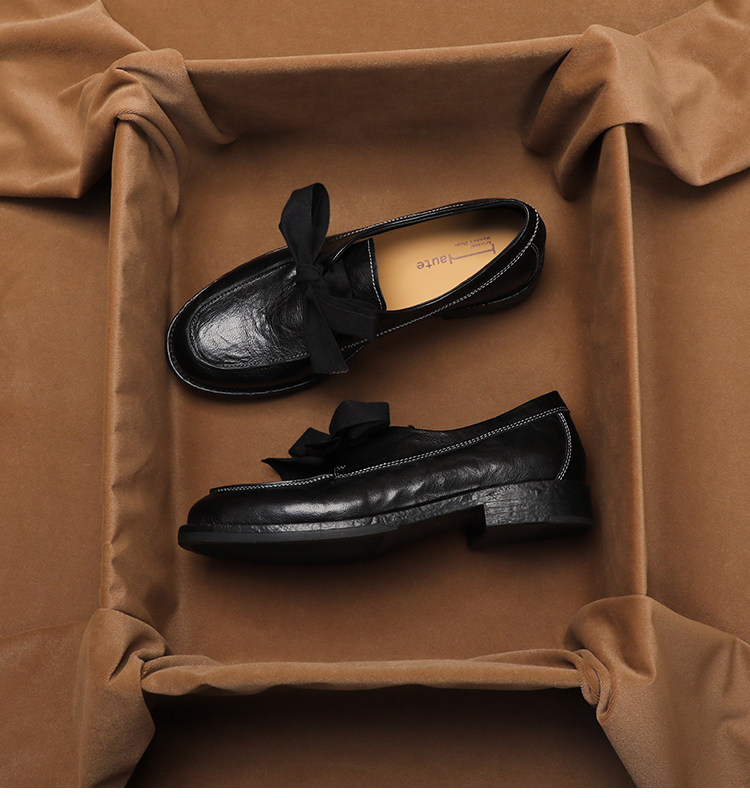 SHOEBOX ‌ Mocassins vintage de - Loafer Flat Women avis et prix