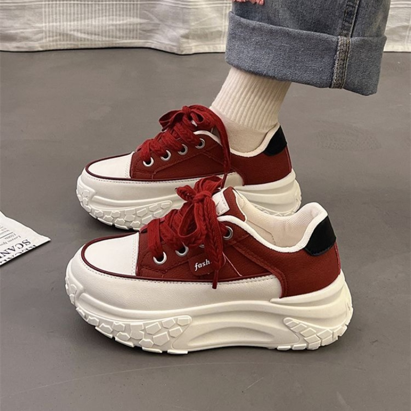 Baskets blanches épaisses de p - Platform Sneakers Chunky avis et prix