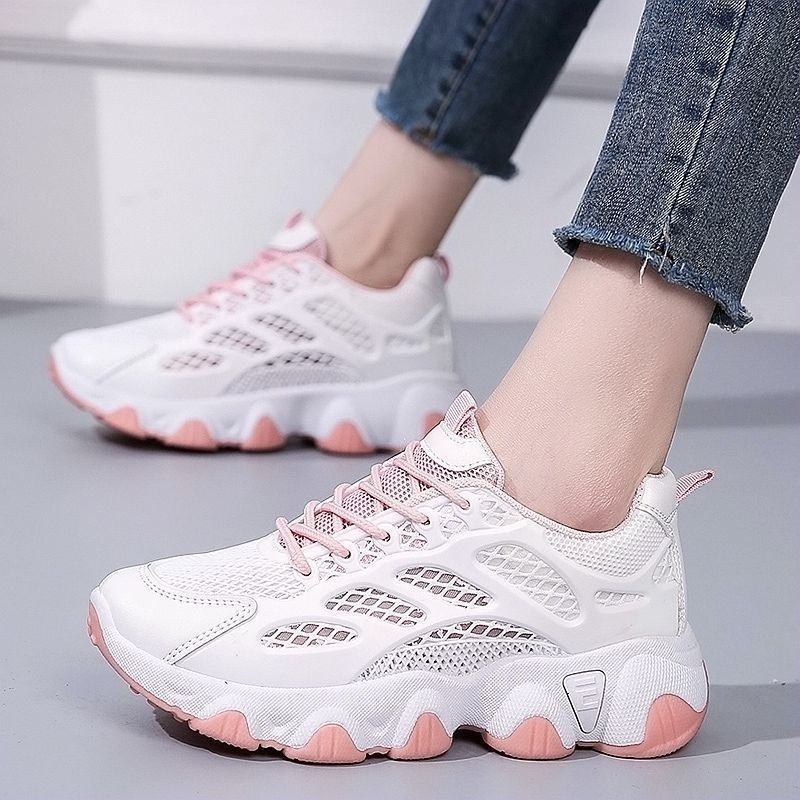 Baskets épaisses en maille res - Women'S Shoes Running Sports avis et prix