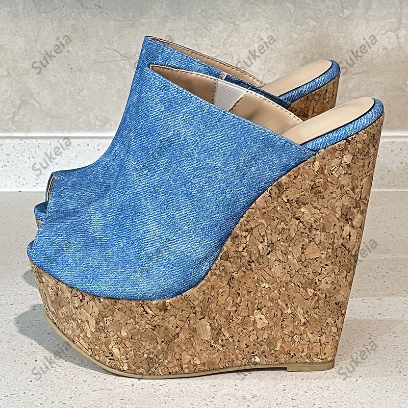 Sukeia – sandales à plateforme - Cork Wedge Sandal avis et prix