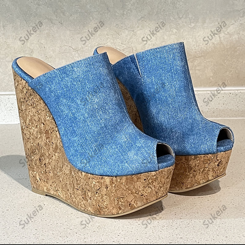 Sukeia – sandales à plateforme - Cork Wedge Sandal avis et prix