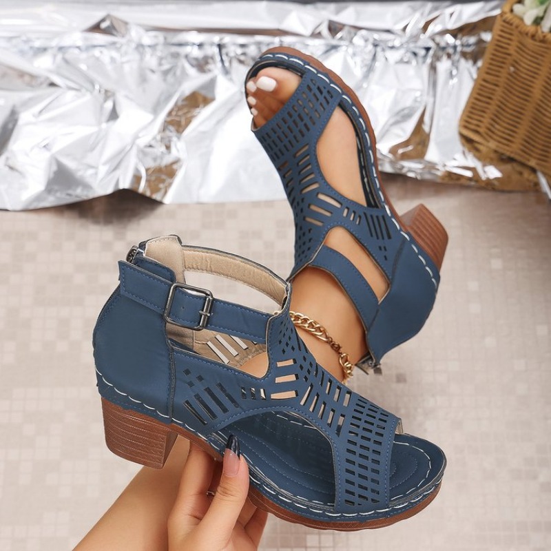 Sandales de Style romain pour  - Cork Wedge Sandal avis et prix