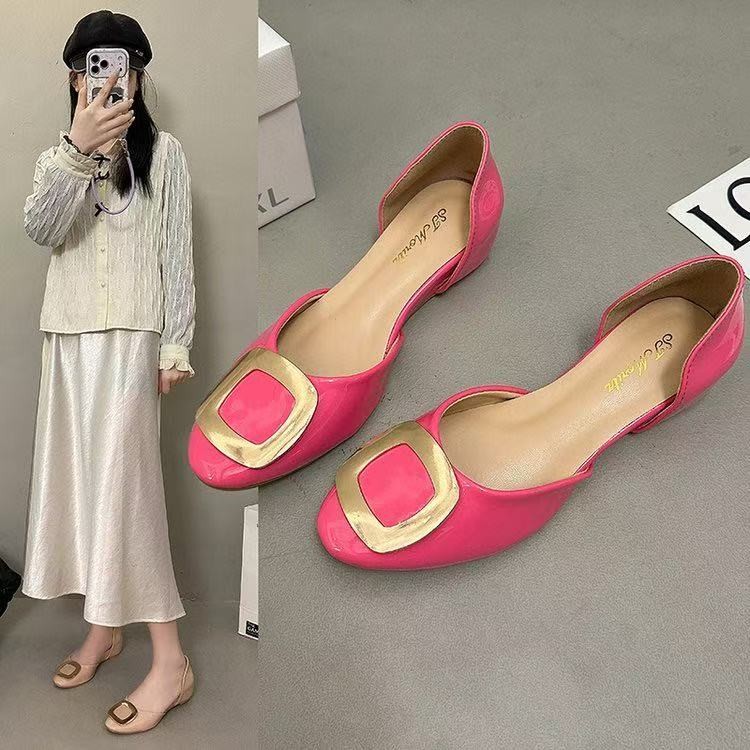 Chaussures plates à boucle car - Women Shoes Sandals avis et prix