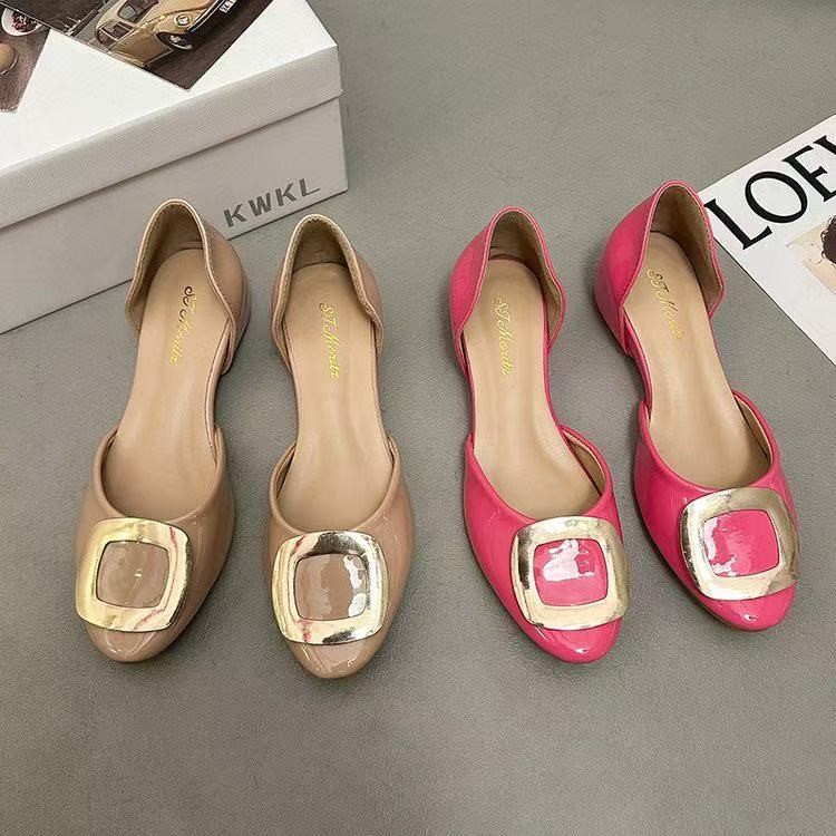 Chaussures plates à boucle car - Women Shoes Sandals avis et prix