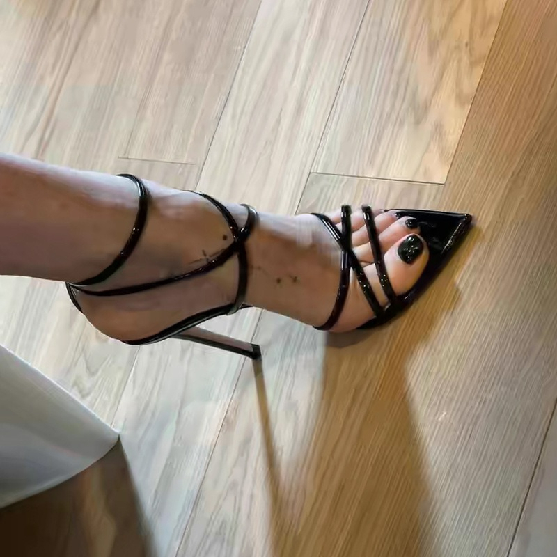 Sandales pour femmes à bout po - Platform Mule Heel avis et prix