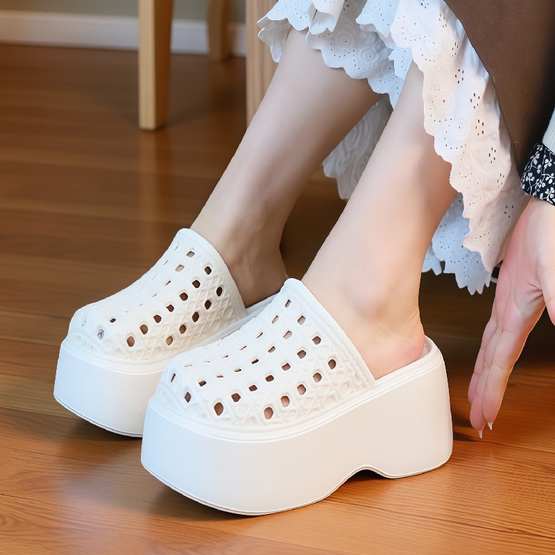 Mules compensées épaisses à pl - Platform Sneakers Chunky avis et prix