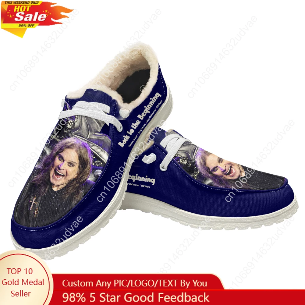 Mocassins en peluche Ozzy Osbo - Loafer Flat Women avis et prix